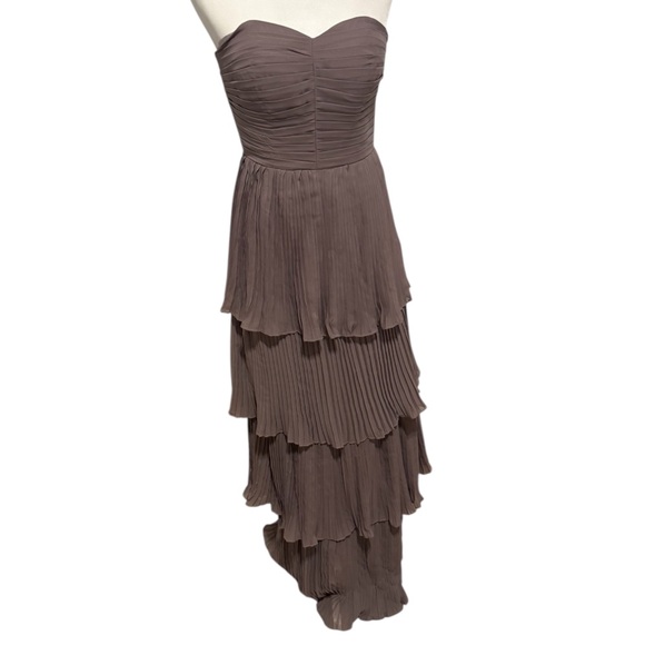 Elegant Lavender Tiered Maxi Dress - Picture 1 of 6